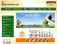 Tablet Screenshot of morenature.com